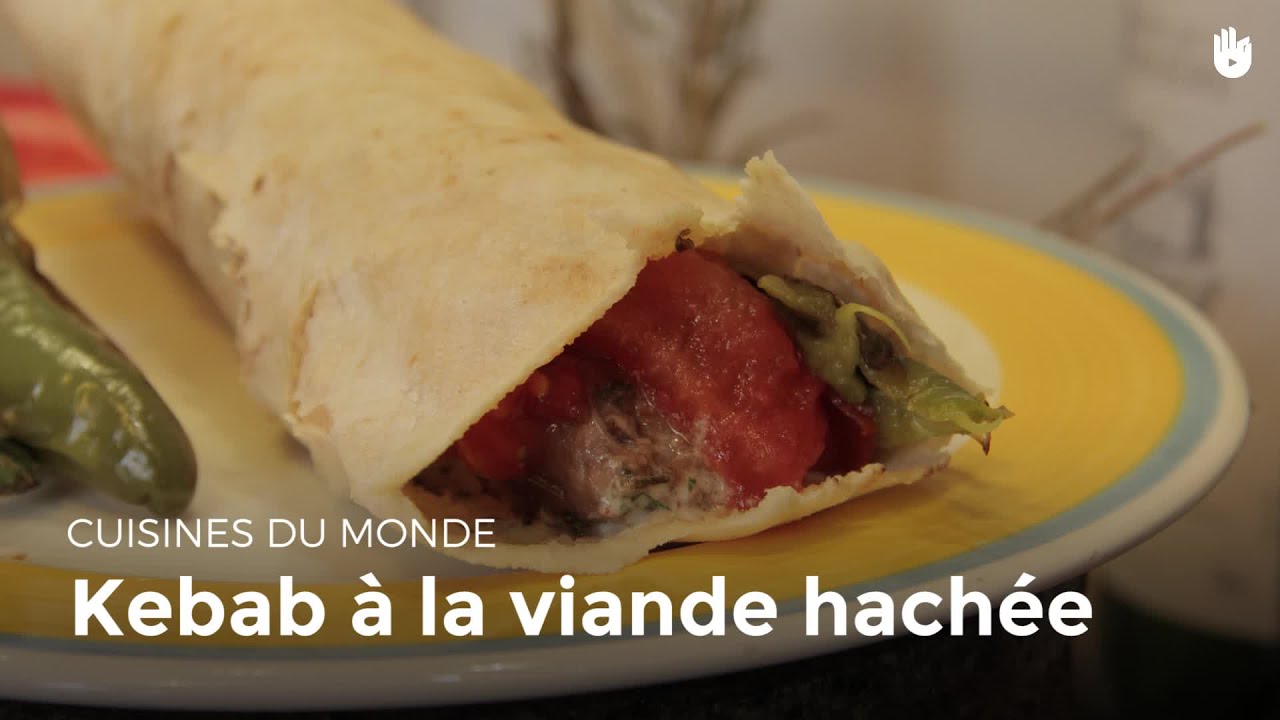 Kebab à La Viande Hachée | Cuisine du monde - YouTube