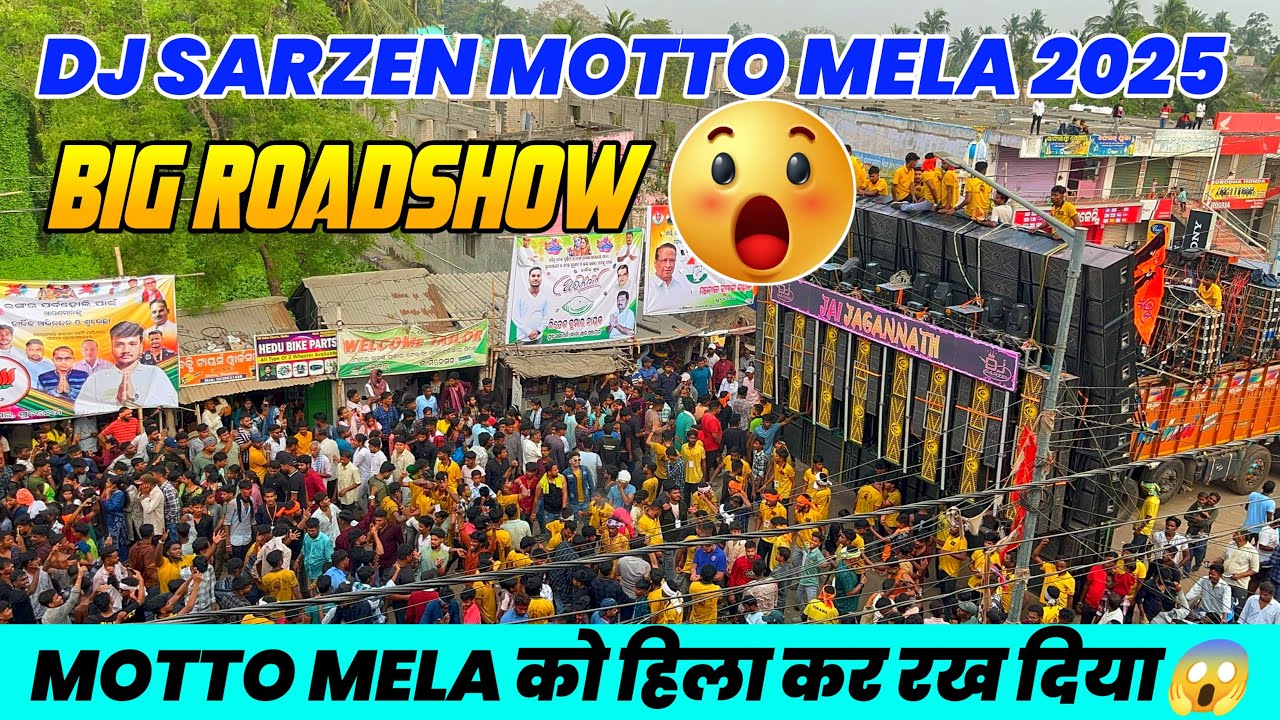 DJ SARZEN Takes Over Moto Mela in Odisha! Winner moto mela road show:60Bass