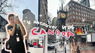 Vlog #4 ทำไฟลท์ไปแคนาดาครั้งแรก, เที่ยว Gastown Steam Clock, ไฟลท์สุดท้ายของปี 2023! | Darinnie’s