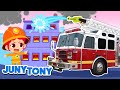 Camiones de Bomberos | Datos Curiosos | Apagando el Fuego | JunyTony en español