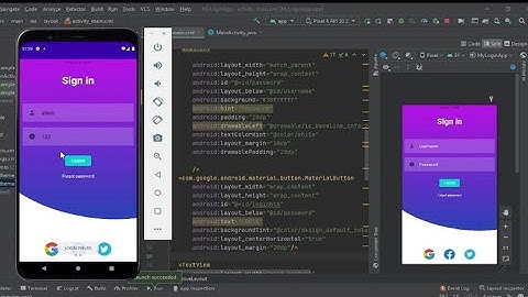 Simple Login App Tutorial Using Android Studio 2021.3.1(NEW)