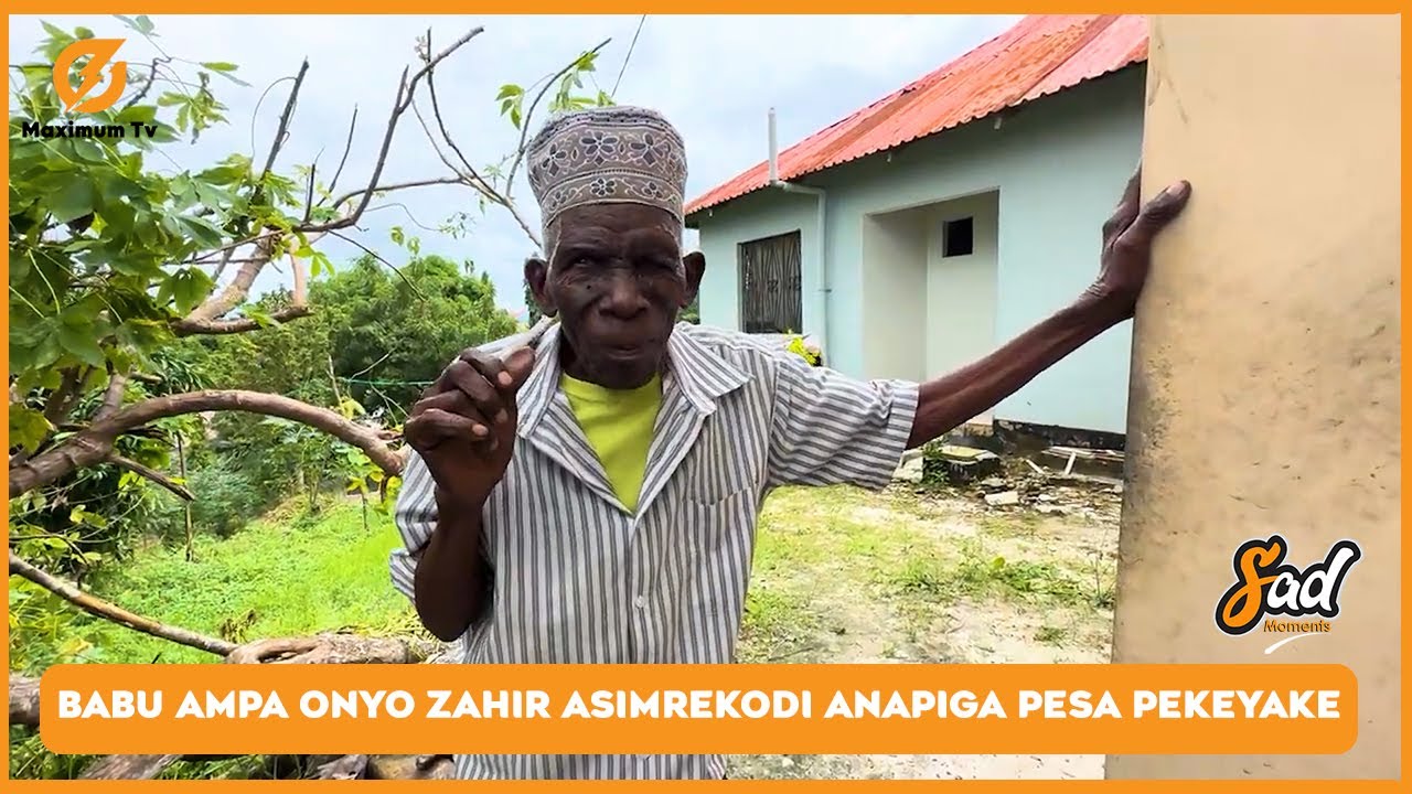 UTANI WA BABU| AMZUIA ZAHIR ASIMREKODI VIDEO ETI ANAPIGA PESA PEKE YAKE |BIBI KAINGILIA KATI