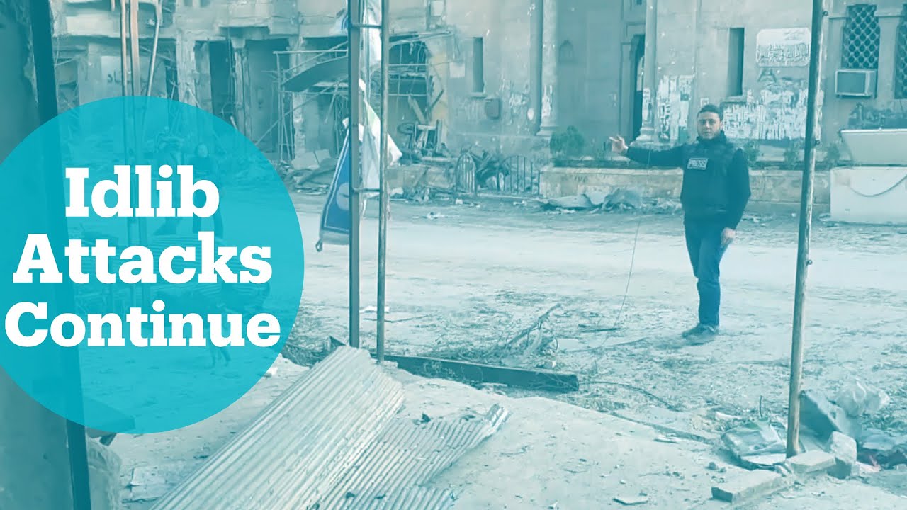 TRT World crew caught in Syrian regime attack in Idlib