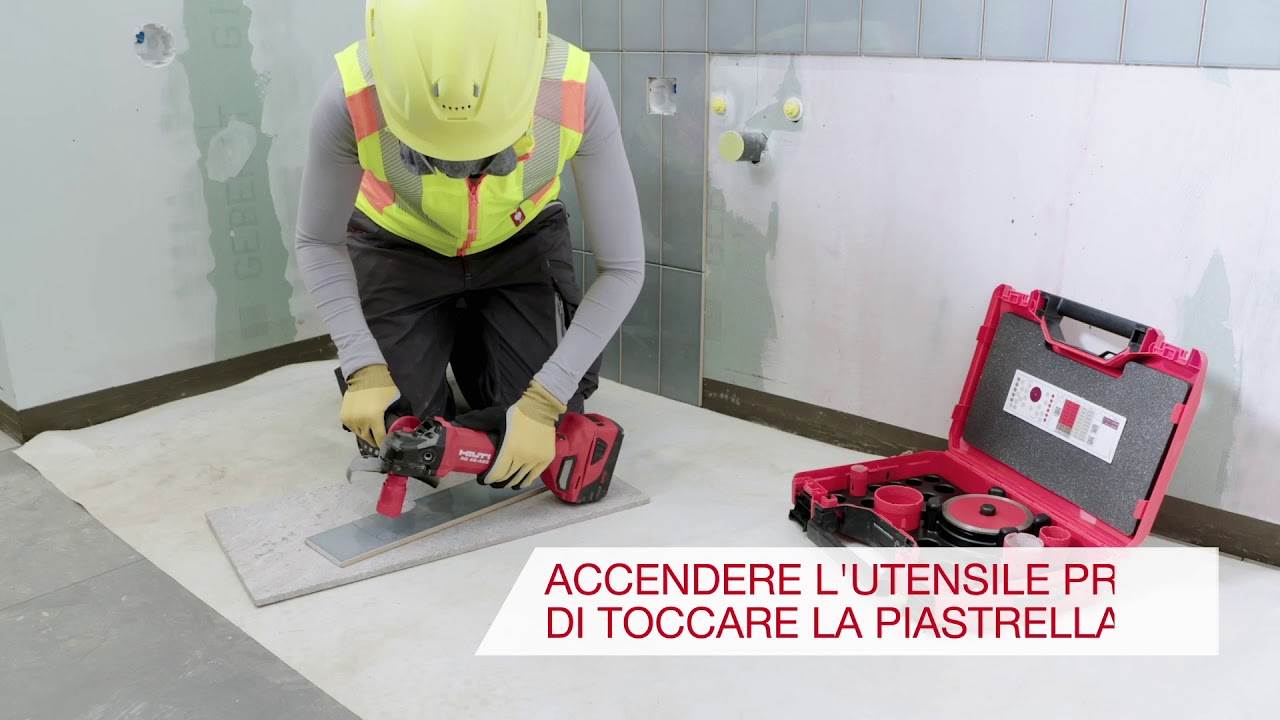 Tile Drill Bit M14 Instructional CH IT - YouTube