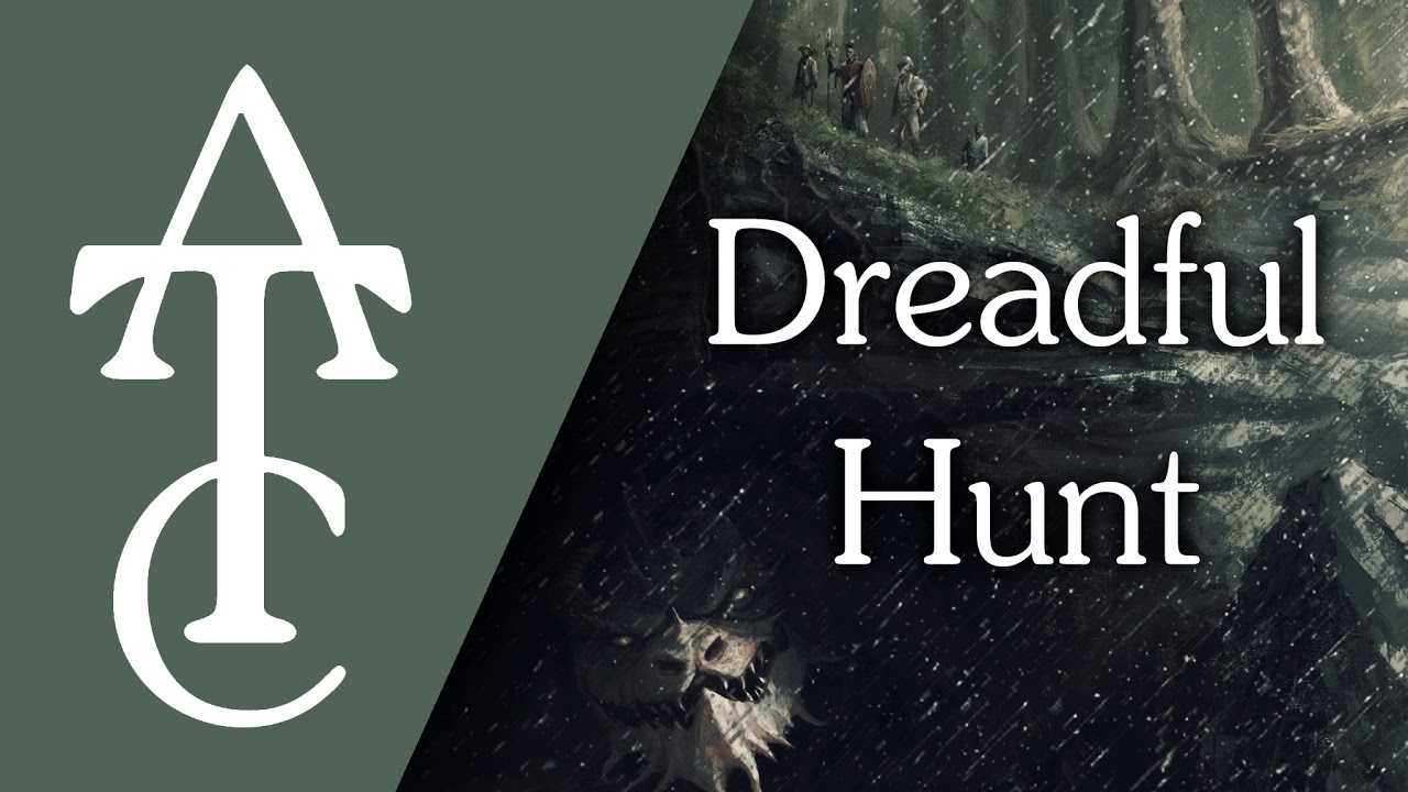 RPG Ambience - Dreadful Hunt (thunderstorm, roaring monsters, treading hunters)