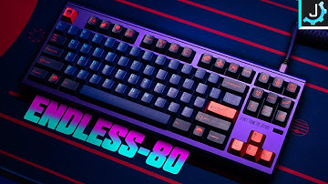 Endless-80: The Synthwave Themed Keyboard Build