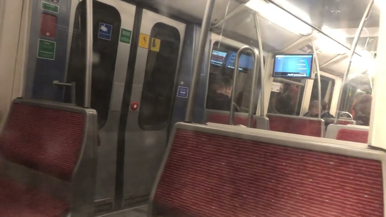 Führerstandsmitfahrt mit der Baureihe DT 4 U1  von Buchenkamp bis Ahrensburg West