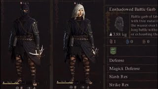 Dragon's Dogma 2 Enshadowed Battle Garb Drop Location Ninja Thief Armor Fashion Souls