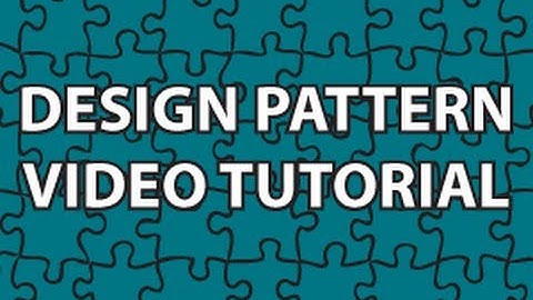 Design Patterns Video Tutorial