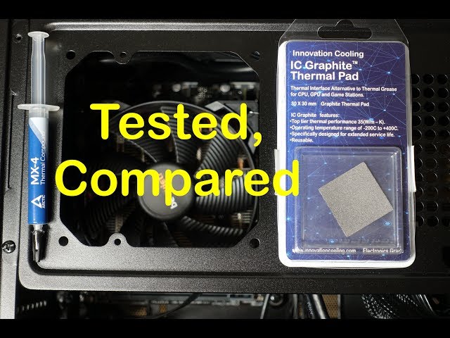 IC Graphite Thermal Pad Notebook Testing – Innovation Cooling