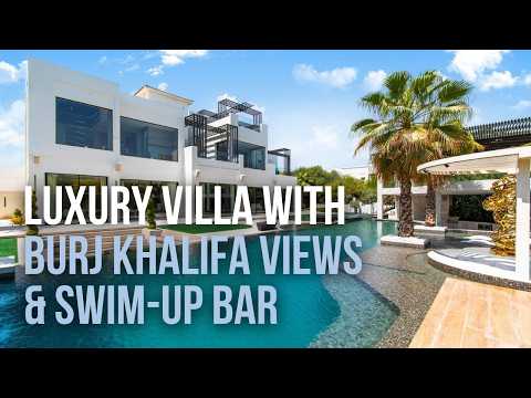 Explore an 88 Million AED Villa With Private Spa Facilities in Al Barari, Dubai | Property Tour