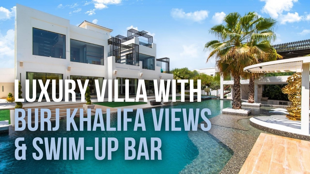 Explore an 88 Million AED Villa With Private Spa Facilities in Al Barari, Dubai | Property Tour