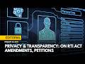 Privacy and transparency: On the RTI Act amendment, petitions | The Hindu Editorial 20.02.2026