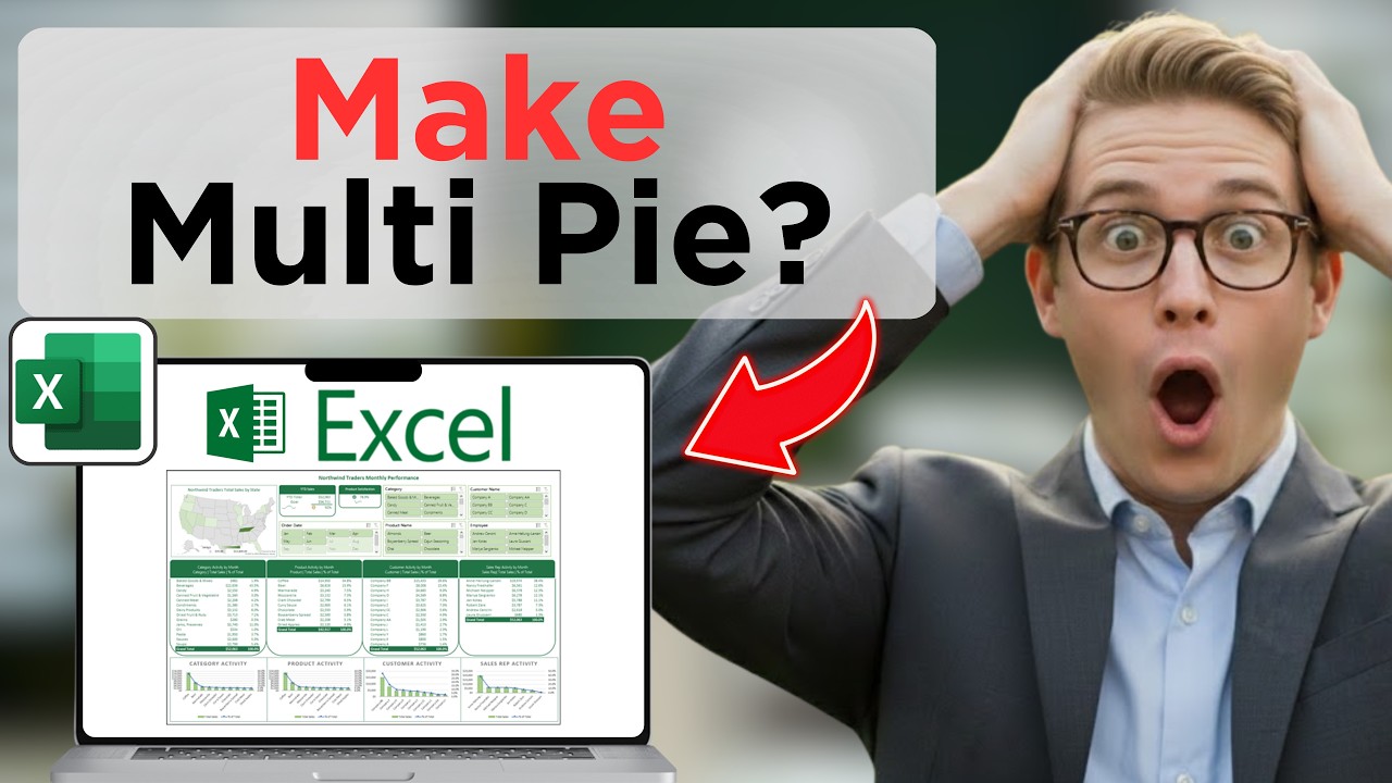 How To Make A Multilayer Pie Chart In Excel (Full Guide 2026) - YouTube