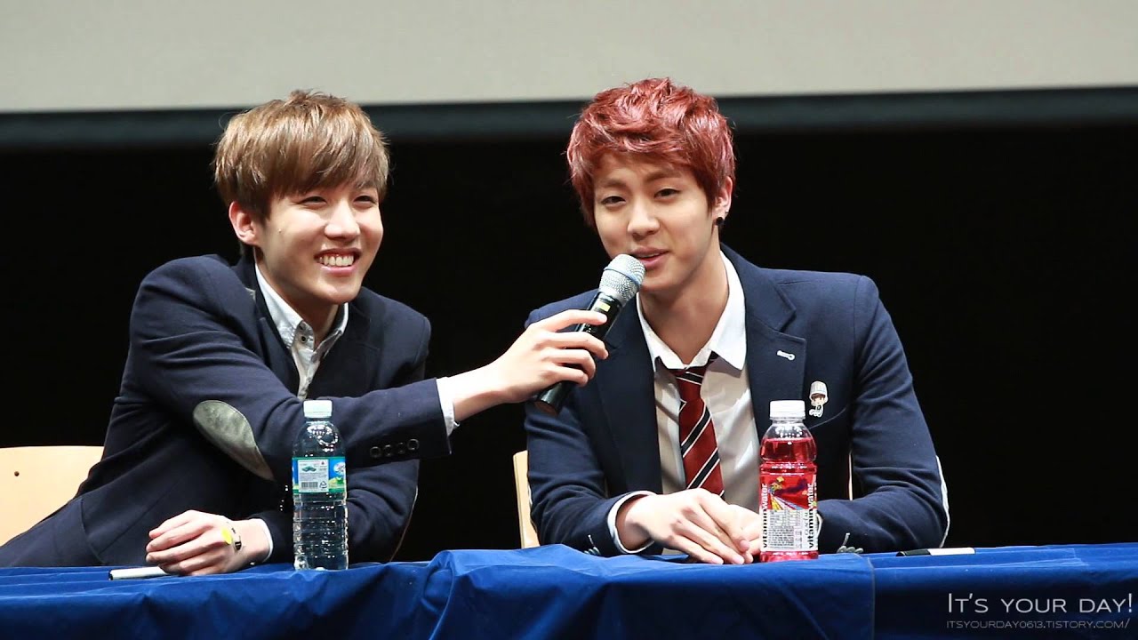 140402 평촌 팬싸인회 방탄소년단 talk