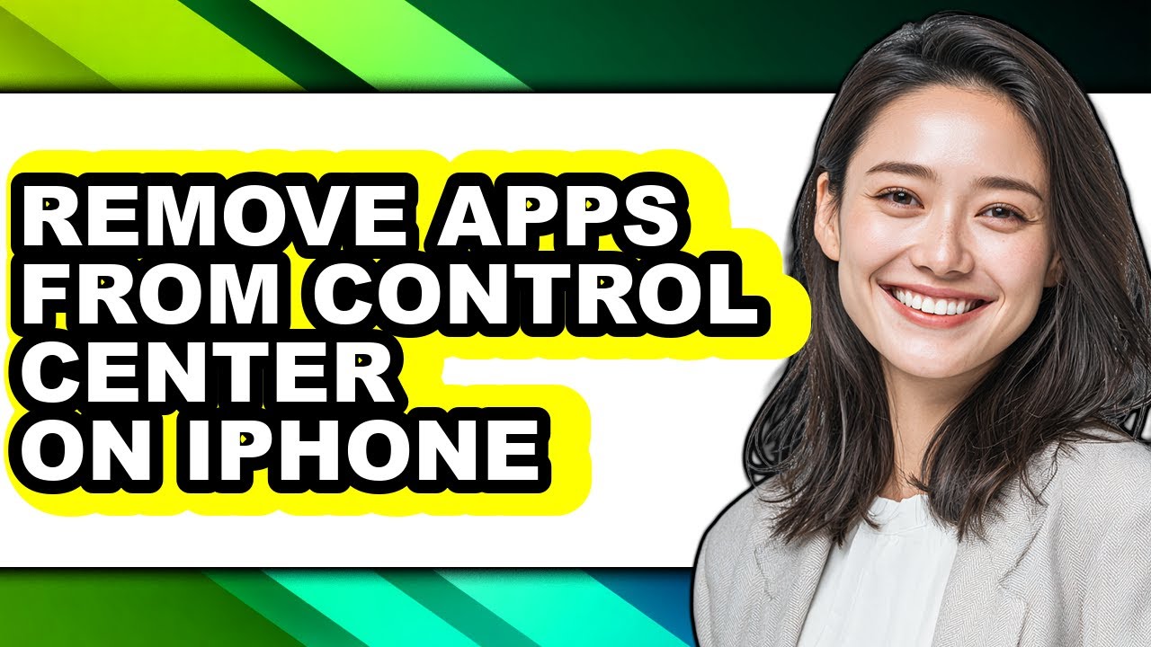 How to Remove Apps from Control Center on Iphone (easy Method)