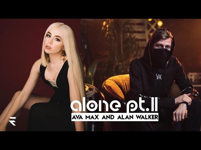 alan walker u0026 ava max - alone pt. 2 | lyric video | whatsapp status | afx studio class=
