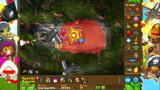 Bloons Tower Defense 5 | Intermediate Track | Six Feet | Impoppable | NAPRILL
