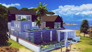 The Sims 4 House Build | Modern Family Summer House | Part 1
