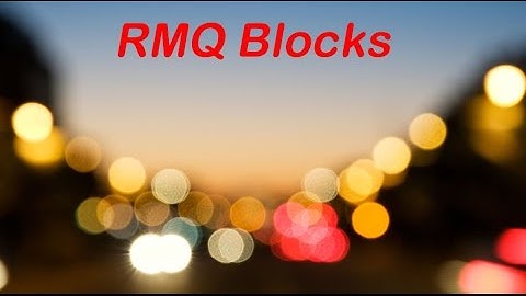 RMQ Blocks