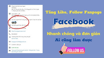 Tăng Like Sub Fanpage, Buff like sub Trang page facebook mới nhất