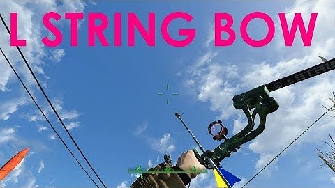 Fallout 4 Mod Review L String Bow