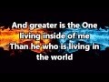 MercyMe - Greater Lyrics