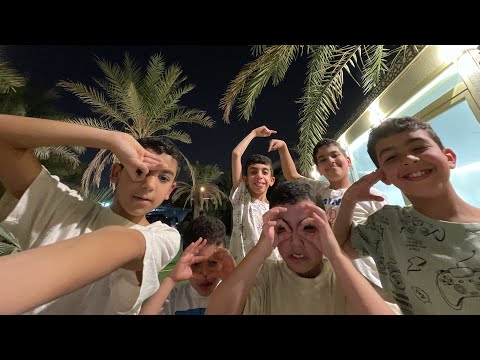 لعبنا كرة معا غانم و اخيرا