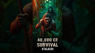 “40,000 BCE: Ape-Like Humans Survive on a Mysterious Island — Hunted by a Hidden Tribe!”