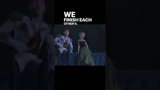 FROZEN - WE FINISH EACH OTHERS SANDWICHES! #disney #frozen #mashup #shorts #brother #diy