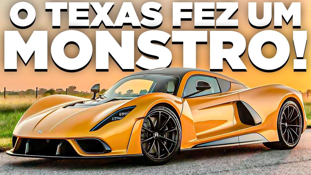 🚨 CARRO SUPERSÔNICO? MAIS UM RECORD DE VELOCIDADE QUEBRADO! Hennessey Venom F5