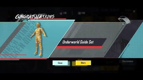 I got the underworld guide set for 30 UC 👀😂