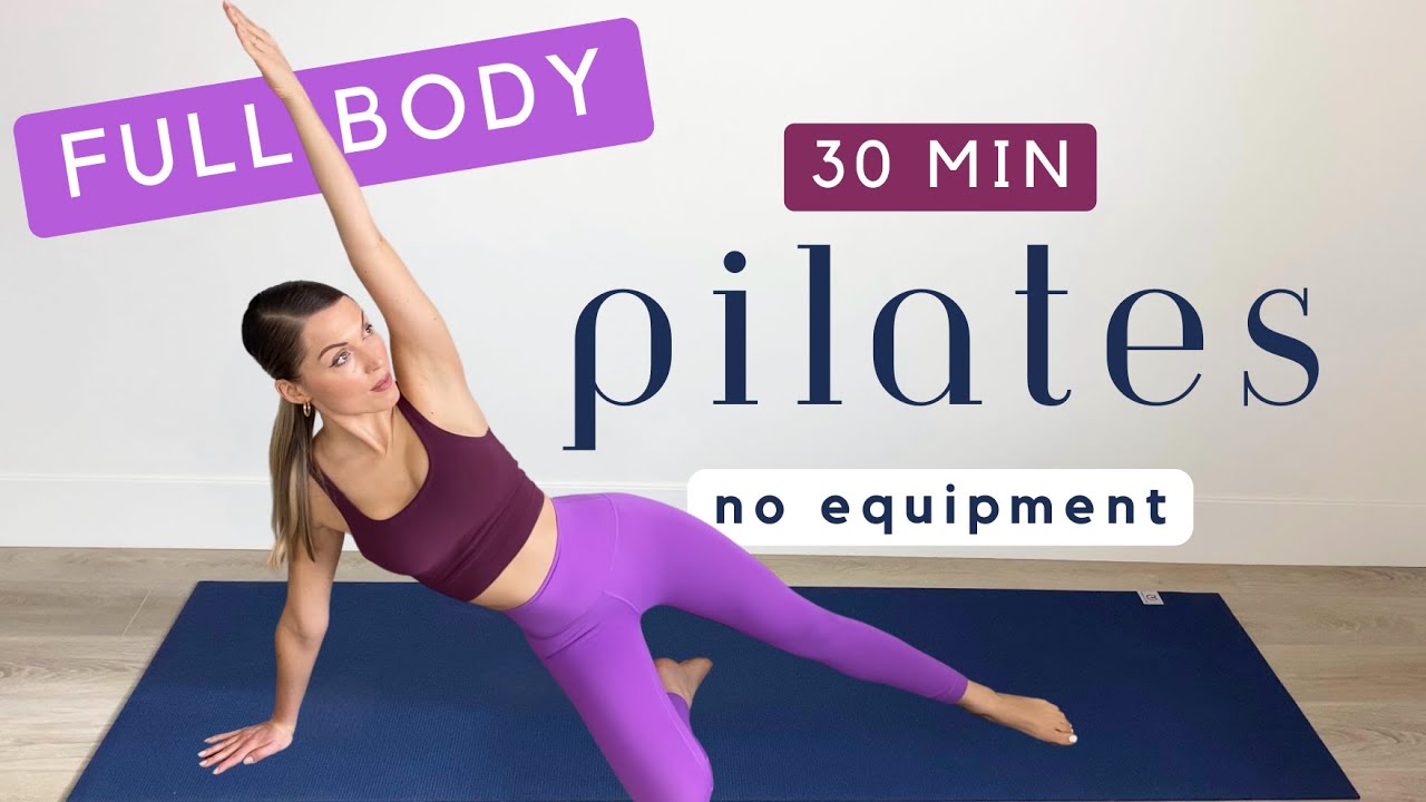 30 Min Full Body Pilates Workout (Tone + Lose Weight🔥) - YouTube