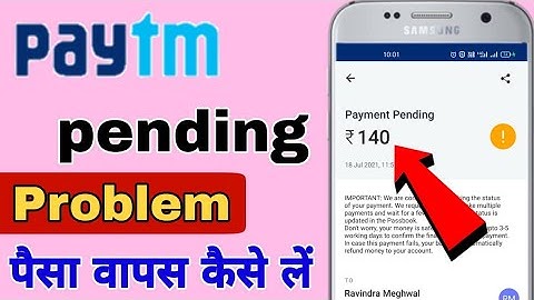 Paytm payment pending problem || how to fix paytm payment pending problem