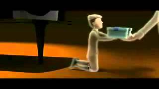 The Piano   Amazing Short   Animation by Aidan Gibbons, Music by Yann Tiersen