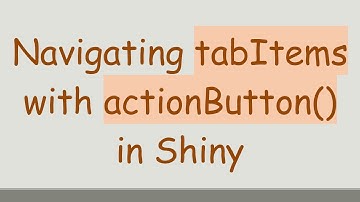 Navigating tabItems with actionButton() in Shiny