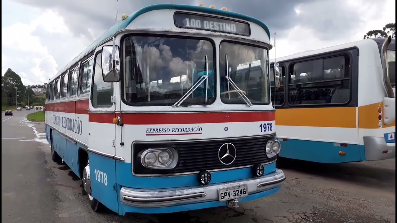 Ônibus Mercedes-Benz O362 ano 1978 - Em detalhes e passeio!