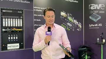 ISE 2022: ZeeVee Shows ZyPerUHD Encoder Decoder with JPEG2000 for Compressed 4K Over 1GB AV-Over-IP