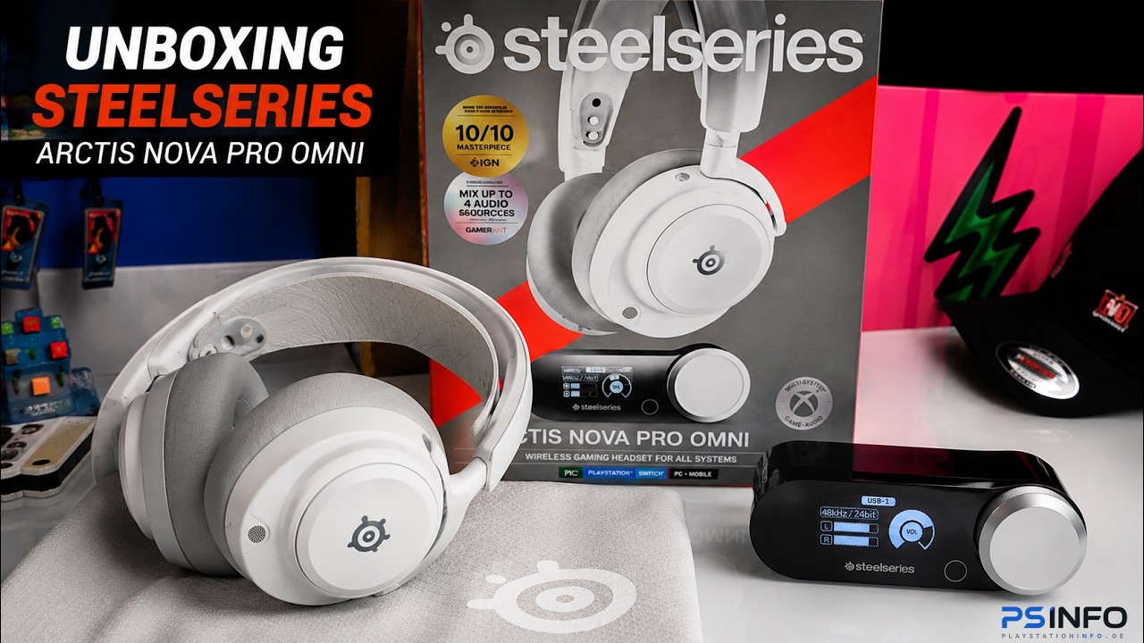 SteelSeries Arctis Nova Pro Omni - цены в магазинах Украины