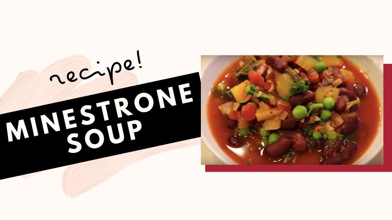 MINESTRONE SOUP RECIPE! | WFPB, Vegan, Oil free, SOS free, Starch Solution | Neha Beauty