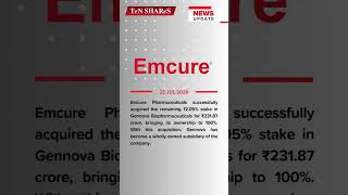 Emcure Pharmaceuticals | 22 JUL 2026 | #bse #nse #marketnews #News #Emcure #Pharmaceuticals