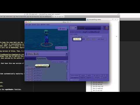 Using a Function in Alice3