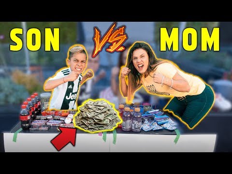 WHO CAN MAKE The MOST MONEY In 24 Hours Challenge *SON VS MOM* | The Royalty Family