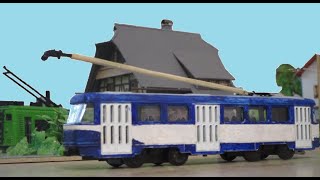Трамвай Автопром Татра Т3 из Риги by Tram Miniature 34,568 views 1 year ago 1 minute, 42 seconds