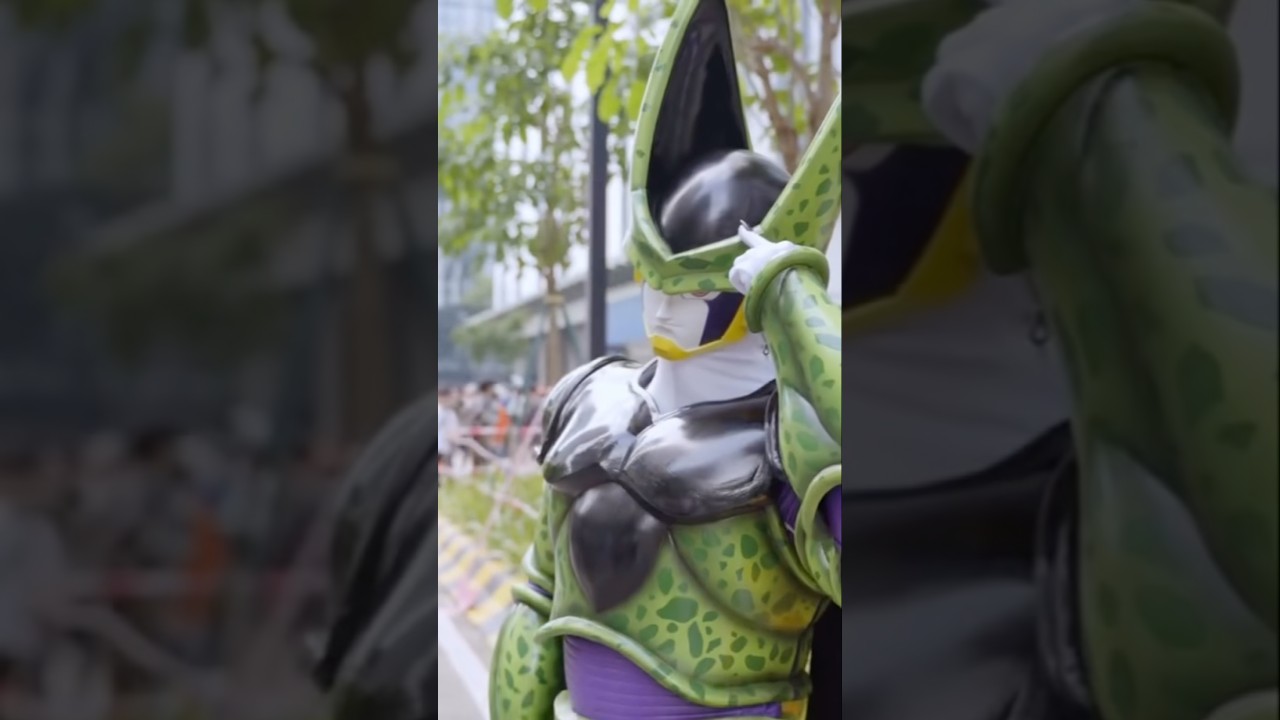 セルのコスプレ‼️ #dragonball #ドラゴンボール #cell #セル