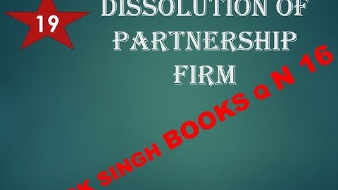 #19 dissolution of partnership firm class 12 | sk singh books q n 16 | by rahul singh commerce class