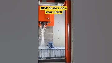 old used bfw Chakra 60+ vmc #machine #automobile #cncvmc #electrical #cnccontrol #indian vmc