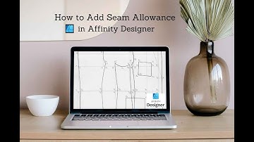 How to Add Seam Allowance in Affinity Designer