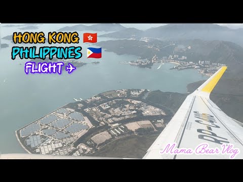 FLIGHT ✈️ HONG KONG TO CLARK PAMPANGA #2025