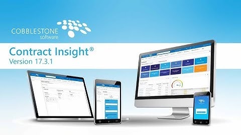 Contract Insight Enterprise Version 17.3.1